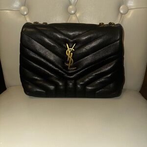 Saint Laurent Loulou small quilted leather bag